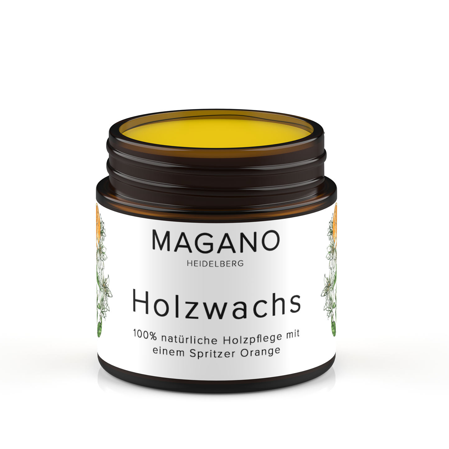 MAGANO Holzwachs – 100 % natürliche Holzpflege (60 ml)