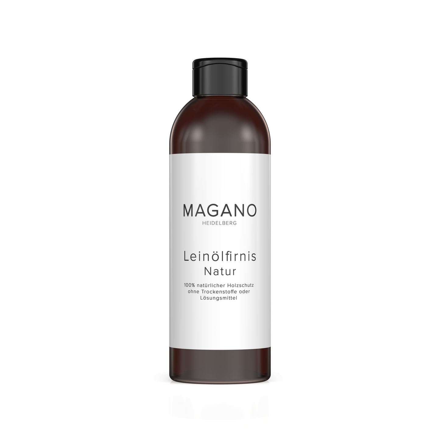 MAGANO Leinölfirnis Natur 250ml – dreifach gekochtes Leinöl für tiefe Holzpflege, ohne Lösemittel, Made in Germany